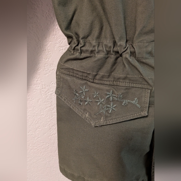 Polo by Ralph Lauren Olive Girls Military Style Field Jacket - Picture 7 of 12